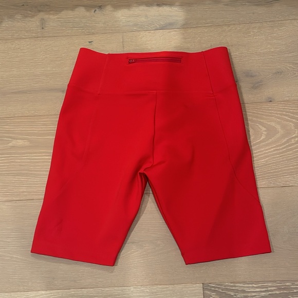NWT Adidas Y-3 Red Biker Shorts M - Picture 3 of 7